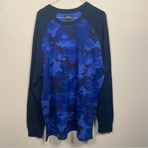 Polo by Ralph Lauren Long Sleeve Waffle Knit Shirt